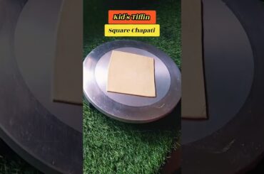 Maharashtrian style Chapati | kid's Special square Chapati #shorts #ytshorts #viral #youtubeshorts