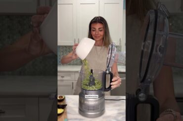 Avocado Edamame Hummus | Recipe Details in Description | cookingkatielady.com