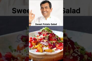 Healthy Sweet Potato Salad with Sesame Seeds #shorts #trending #viralvideo #recipe #food #healthy
