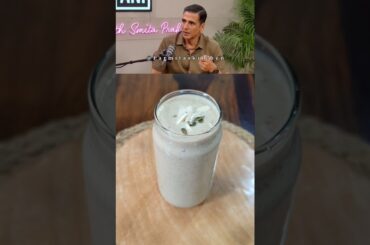 Akshay Kumar's Favourite Healthy Milk Shake Recipe #shorts #akshaykumar