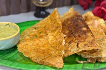 Healthy Breakfast Ideas | Crispy Jowari Dosa for Breakfast |