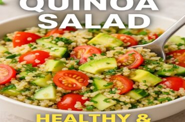 quinoa recipes | healthy salad | avocado quinoa salad