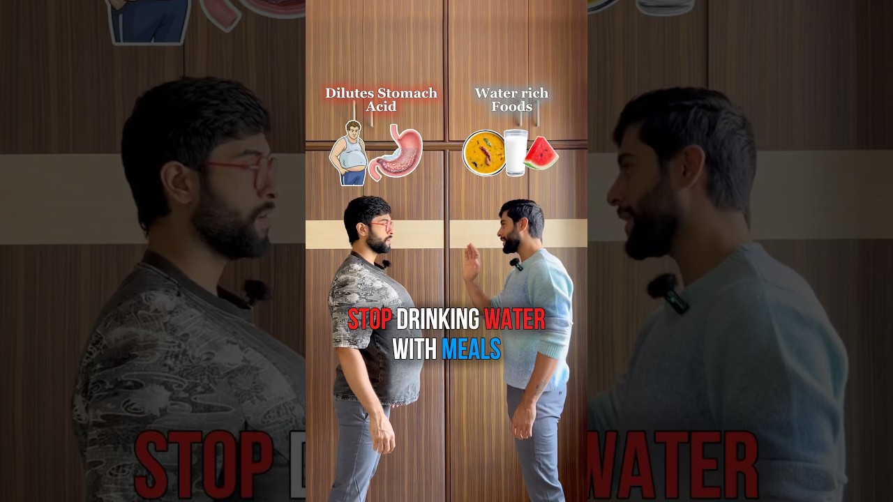 STOP drinking water with meals #fitness #food #nutrition #health #digestion STOP drinking water with meals #fitness #food #nutrition #health #digestion