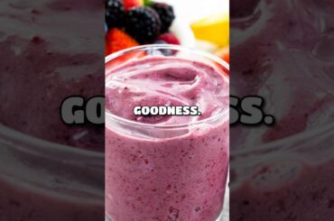 Drink This Berry Smoothie to Lose Weight & Feel Full!