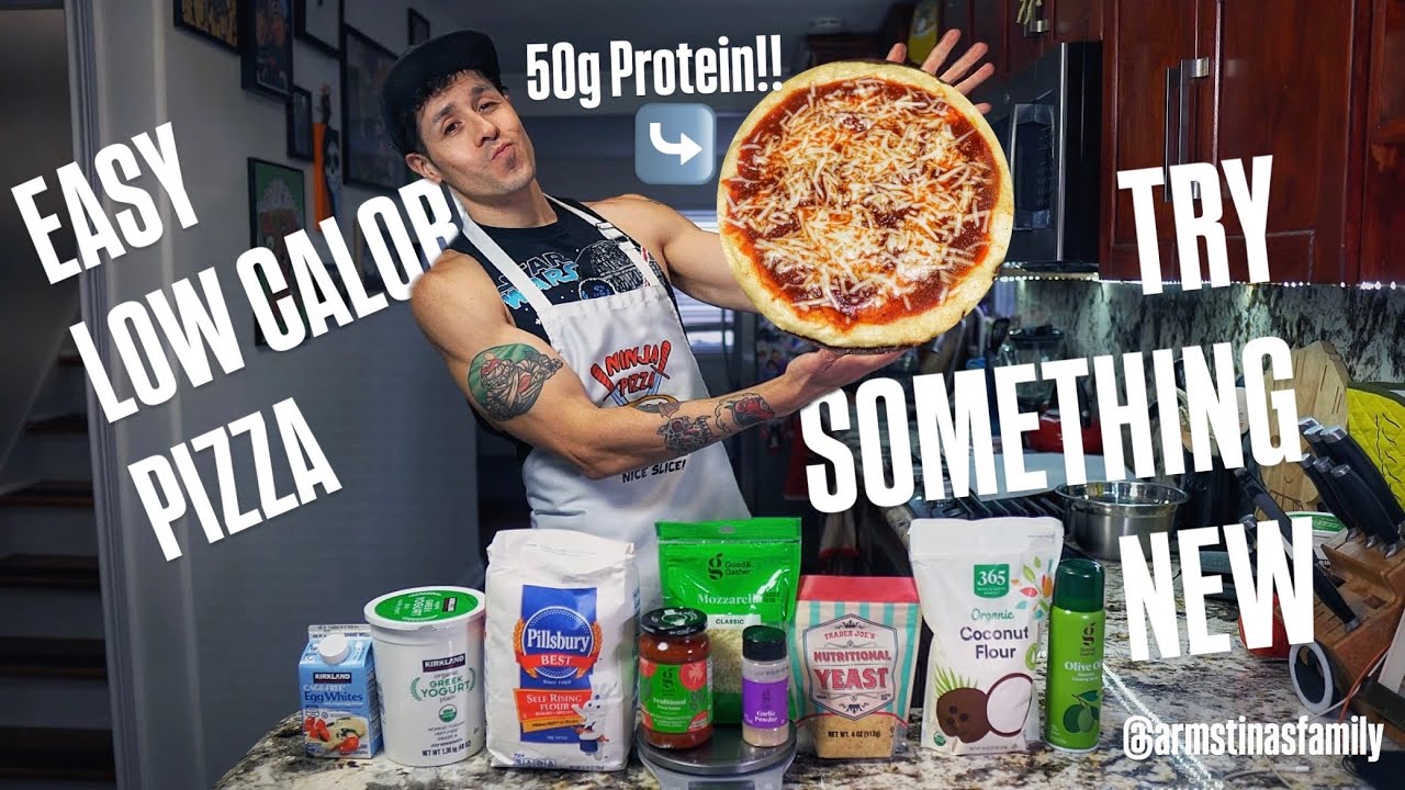 Healthy Low-Calorie Pizza Recipe | Easy & Delicious | Try Something New! Healthy Low-Calorie Pizza Recipe | Easy & Delicious | Try Something New!