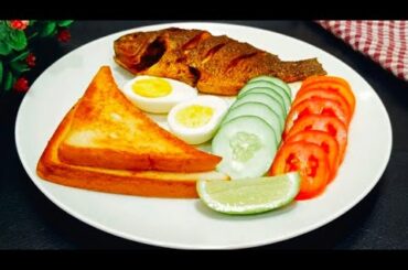 Healthy dinner ideas for weight loss! Food Recipes Easy at home! Dinner recipes! Fish fry recipe