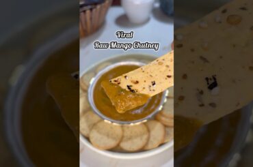 Mango Chutney #ytshorts #recipe #easyrecipe #mangorecipe #healthy #trending #chutney #summer #spicy