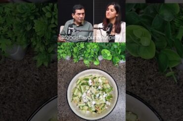 Sanjeev Kapoor Cucumber Salad #cucumbersalad #salads #asiansalad #shorts #youtubeshorts #viralshorts