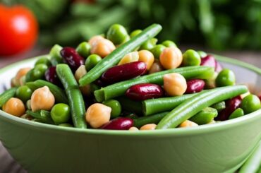 5-Bean Salad | Healthy & Flavorful Side Dish, High Protein Vegetarian Recipe, Weight Loss Breakfast