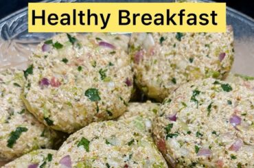 Healthy Breakfast Recipe |Oats Cutlets |Mixed vegetable kabab |Weight Loss Recipe |Teatime snacks