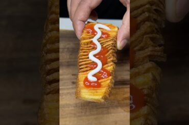 Super crispy potato spring #shorts #youtubeshorts #shortsfeed #indianasmrworld