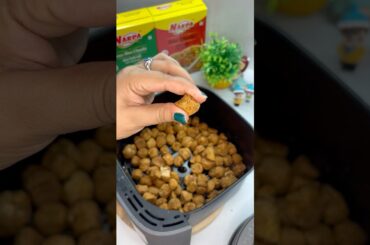 Crispy Soya in Air Fryer #airfryerrecipes #airfryer #highprotein #healthyrecipes #healthysnack