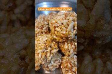 Healthy Snacks Murmura Laddoo #Snacks #Food #Sweets #Recipe