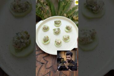 Healthy cucumber sprouts chat recipe #healthtipsinhindi #shorts