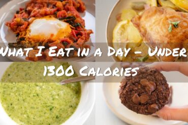 Healthy & Delicious 1300-Calorie Meal Plan | Easy Recipes for Breakfast, Lunch, Dinner & Dessert