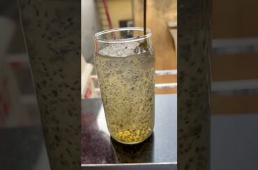 Healthy chia seeds drink for glowing skin #chiaseeds #trending #shorts