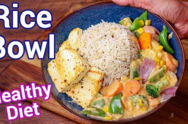 High Protein Paneer Rice Bowl | Quick & Healthy Meal for Weight Loss | Power-Packed Paneer Rice Bowl