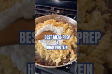 EASY MEAL PREP IDEA! #protein #food #mealprep #beef #dinner #lunch