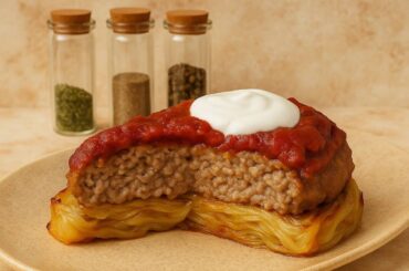 Juicy Baked Cabbage Patties - No Dough, No Frying! Easy & Healthy Dinner Idea