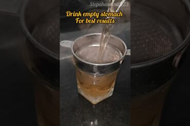 Ajwain tea recipe #digestion #weightloss #detox #diet #healthydrink