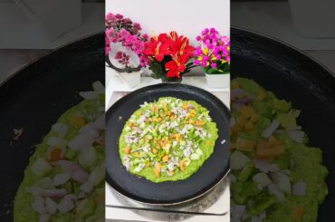 Moong dal chilla highProtein Breakfast Recipe | Healthy Breakfast #shorts #viralvideo#youtubeshorts