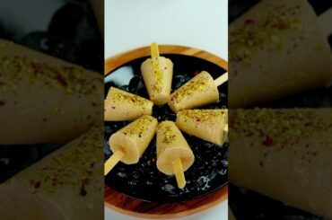 Healthy Kulfi Recipe | Recipe Pinned in Comments #shorts #kulfi #kulfirecipe #viralshort