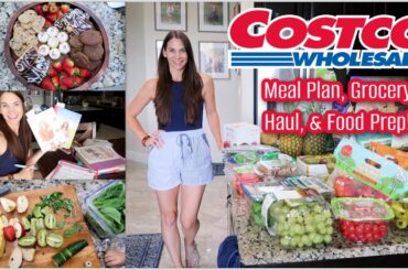 Weekly Meal Plan, Costco Grocery Haul &  Amazing Food Prep | Healthy, Easy Family Recipes & Ideas