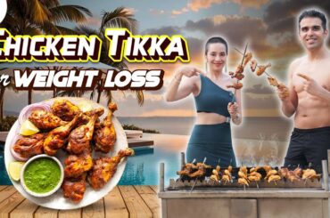 Chicken Tikka Recipe for Weight Loss | Fastest Fat Loss Recipes | Indian Non Veg Diet by Richa
