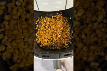 Barbecue healthy corn snack in air fryer #airfryer #ready and cook #healthy snack corn