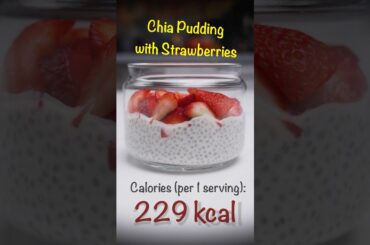 Pudding with Strawberries