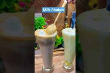 Mango Shake & Cold Coffee #shortvideo #recipe #healthyrecipes #healthyfood #recipe #shorts #cooking