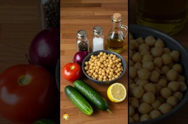 Chickpea Salad Recipe - The Easiest Healthy Lunch You'll Ever Make!
