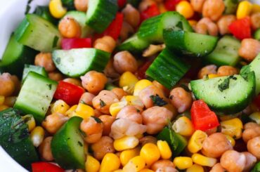 Healthy Chickpea Salad You’ll Want Every Day | No-Mayo, High-Protein Recipe