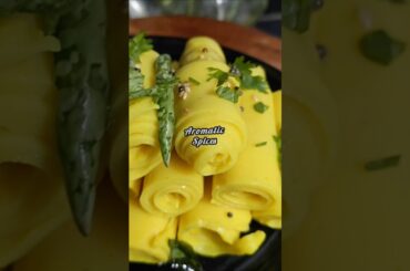 Perfect Khandvi Recipe#shorts#shortsfeed#summerrecipes #khandvi#viralvideo#breakfast#food