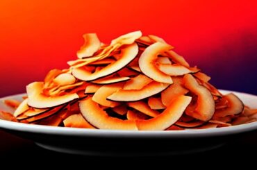 Evening Air Fryer Snacks Recipe, How To Make Coconut Chips In Air Fryer, Toasted Coconut Flakes