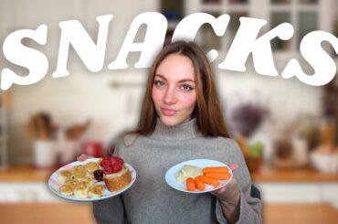 How to make a balanced snack // all my favorite healthy snack ideas! | Edukale