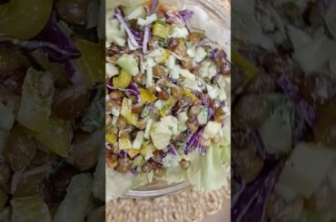 Easy High-Protein Salad Recipe for Weight Loss and Clean Eating! #healthy #salad #diet