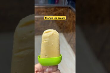 Summer special creamy mango ice cream #shorts #youtubeshorts #ytshorts #icecream #food #viralshorts