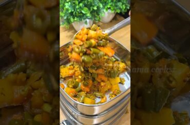 Lunch Recipe: Rice n dal kulambu | keerai poriyal n veg poriyal #shortsfeed #lunchideas #lunchbox