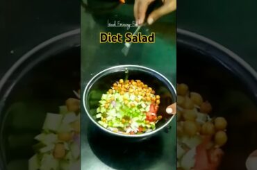 Diet Salad gym #shorts #gym #lover #healthy #diet #recipe #home #cooking
