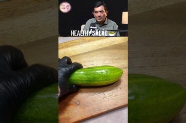 Sanjeev Kapoor healthy cucumber salad with sesame seeds#youtubeshort