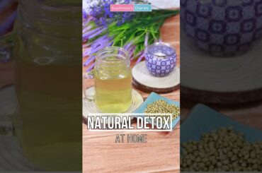 Detox coriander water for controlling water retention,bloating & thyroid PCOD weight gain | #shorts