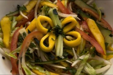 Refreshing salad /mango salad recipe #mangorecipes #healthysalad