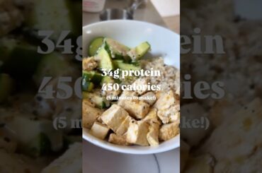 #lowcalorie #highprotein #plantbased #vegan (3 dots at top for description)