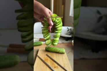 Viral chilli oil peanut healthy cucumber salad#cooking #healthyfood #healthy #recipe #easyrecipe