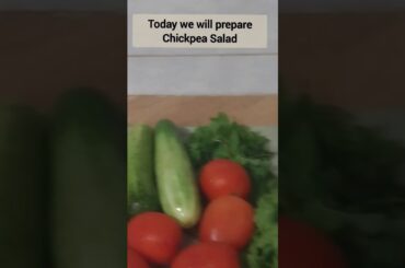 Chickpea Salad #protein  #healthy  #recipe #healthy #chickpeas #chickpeasaladrecipe