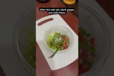 Healthy guacamole/ Avacado toast recipe for breakfast#trendingrecipe  #heathybreakfast #guacamole