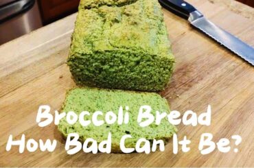 Broccoli Bread Recipe - A Healthy Alternative