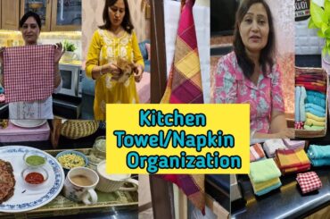 Kitchen Towel/Napkin ideas & Organization,Healthy recipes,Anvesha's Creativity