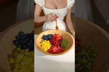 Hydrating Fruit Salad with Honey | Meal Prep Friendly | No Refined Sugar | Vitamin-Rich & Refreshing